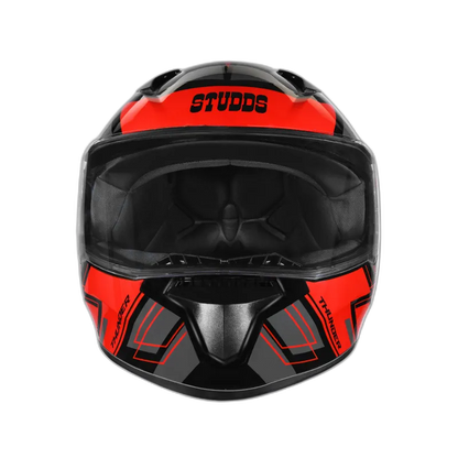 STUDDS Thunder D3 Black N2 Full Face Helmet