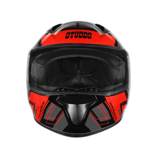 STUDDS Thunder D3 Black N2 Full Face Helmet