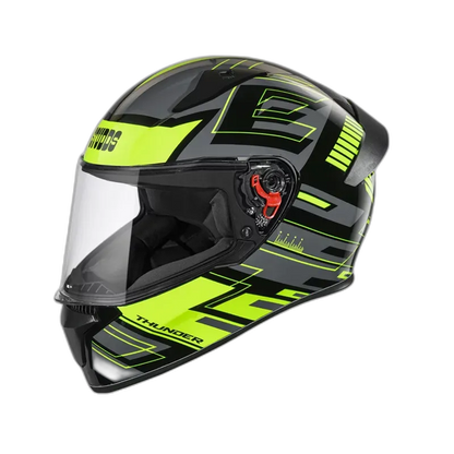 STUDDS Thunder D3 Black N5 Full Face Helmet