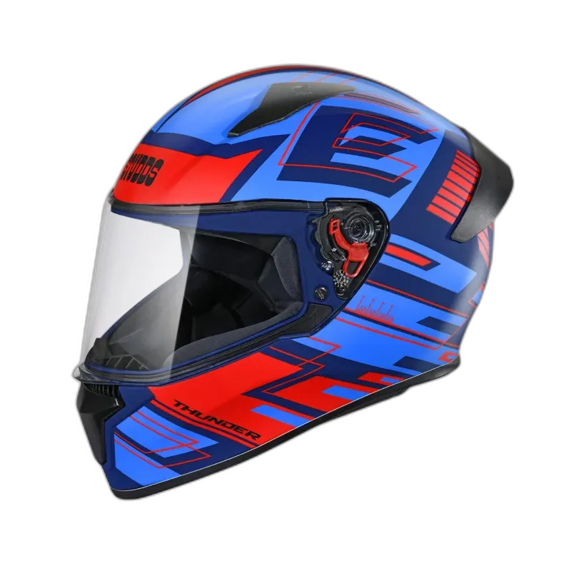 STUDDS Thunder D3 Blue N2 Full Face Helmet