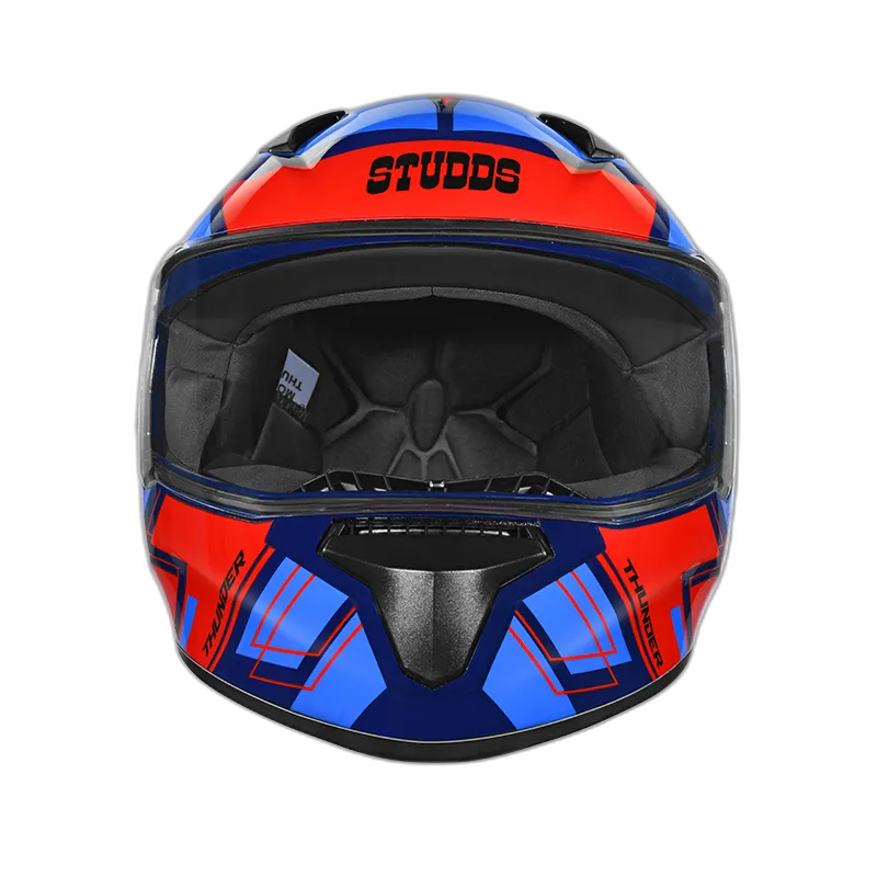 STUDDS Thunder D3 Blue N2 Full Face Helmet