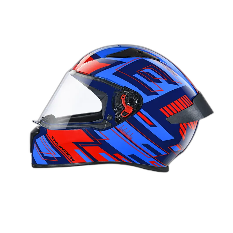 STUDDS Thunder D3 Blue N2 Full Face Helmet