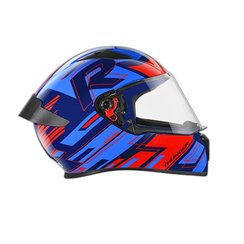 STUDDS Thunder D3 Blue N2 Full Face Helmet