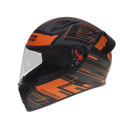 STUDDS Thunder D3 Matt Black N10 Full Face Helmet