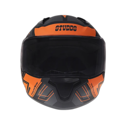 STUDDS Thunder D3 Matt Black N10 Full Face Helmet
