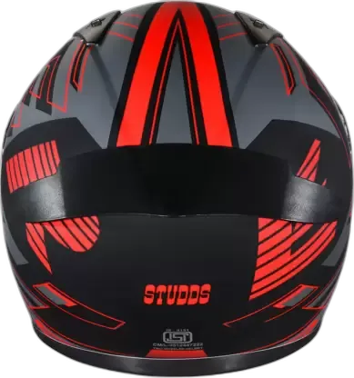 STUDDS Thunder D3 Matt Black N2 Full Face Helmet