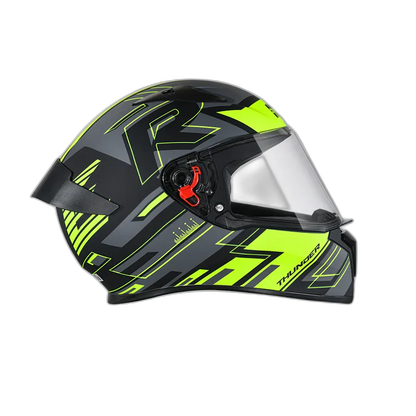 STUDDS Thunder D3 Matt Black N5 Full Face Helmet