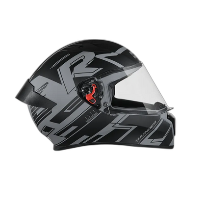 STUDDS Thunder D3 Matt Grey N9 Full Face Helmet