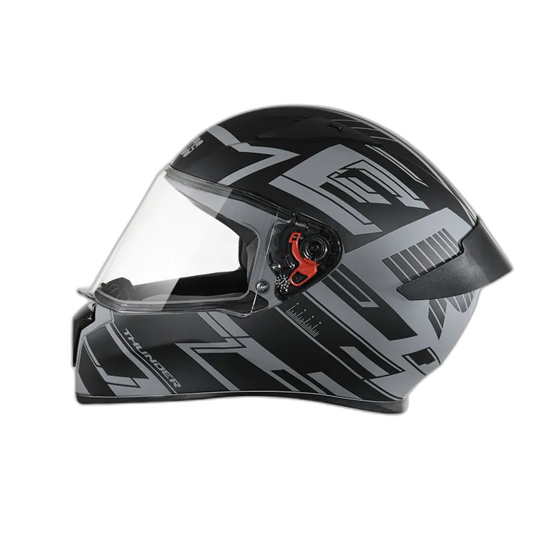 STUDDS Thunder D3 Matt Grey N9 Full Face Helmet