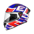 STUDDS Thunder D3 Matt White N2 Full Face Helmet