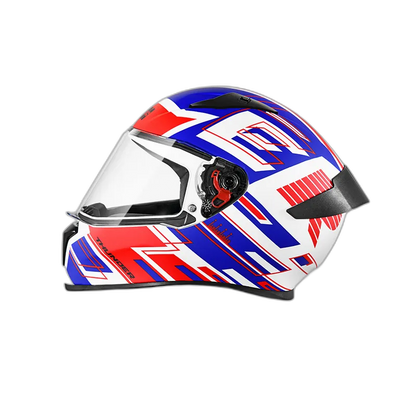 STUDDS Thunder D3 Matt White N2 Full Face Helmet