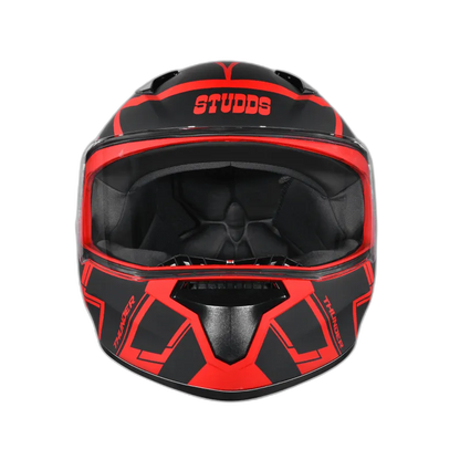 STUDDS Thunder D3 Red N9 Full Face Helmet