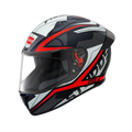 STUDDS Thunder D4 Gl Black N2 Red Full Face Helmet