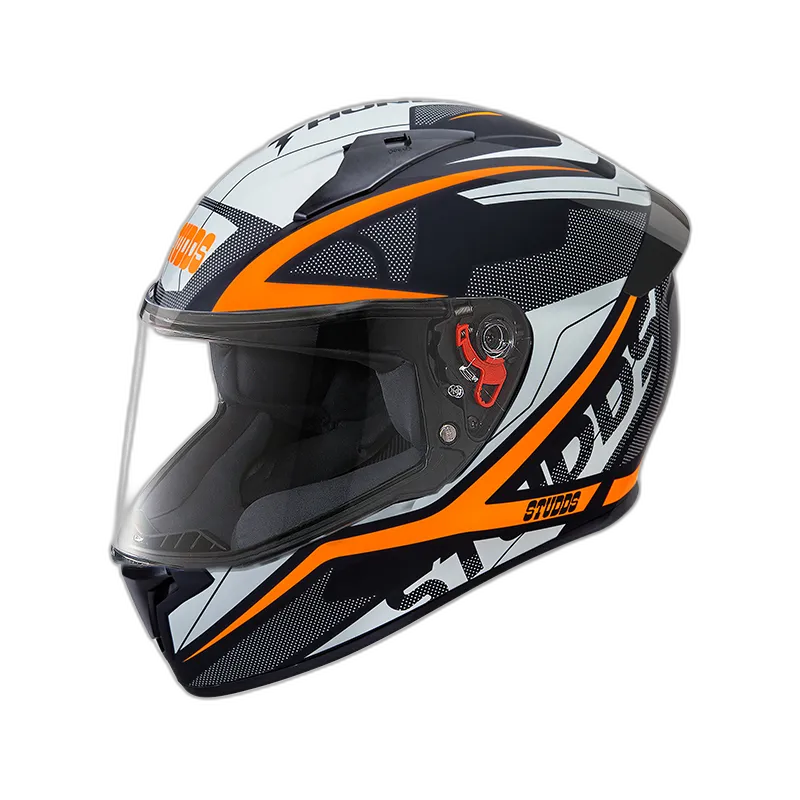 STUDDS Thunder D4 Black N10 Full Face Helmet