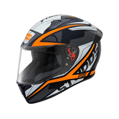 STUDDS Thunder D4 Black N10 Full Face Helmet