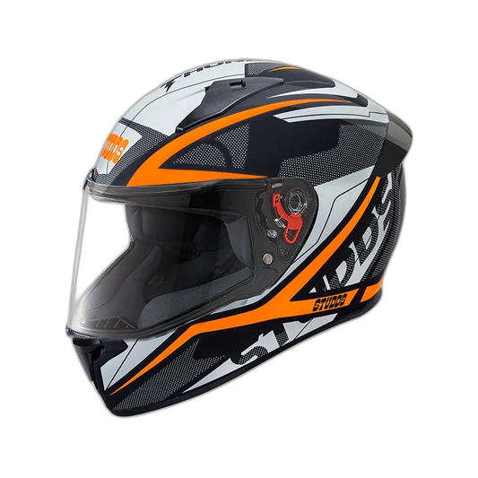 STUDDS Thunder D4 Black N10 Full Face Helmet