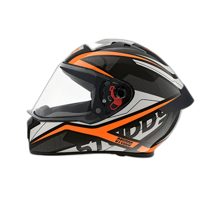 STUDDS Thunder D4 Black N10 Full Face Helmet