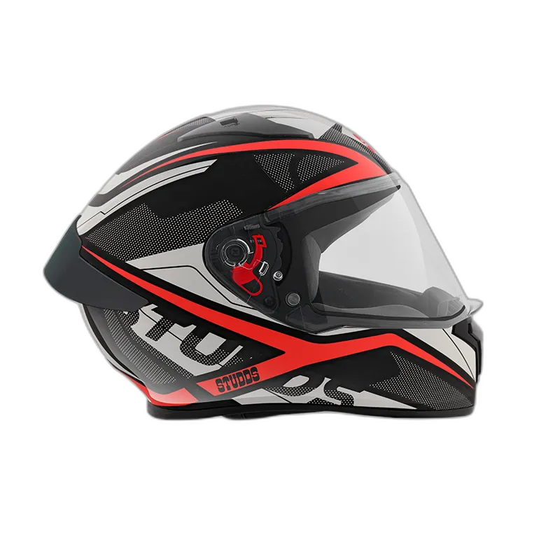 STUDDS Thunder D4 Black N2 Full Face Helmet