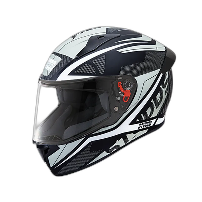 STUDDS Thunder D4 Black N6 Full Face Helmet