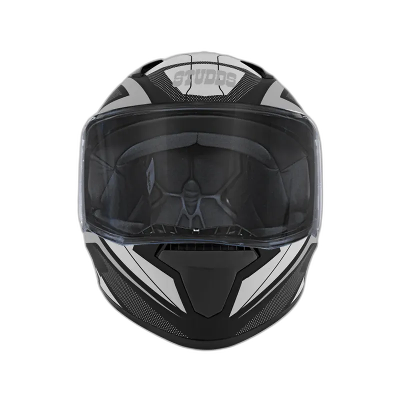 STUDDS Thunder D4 Black N6 Full Face Helmet