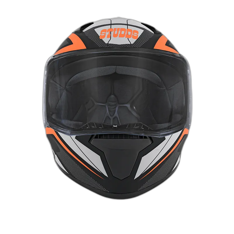 STUDDS Thunder D4 Matt Black N10 Full Face Helmet