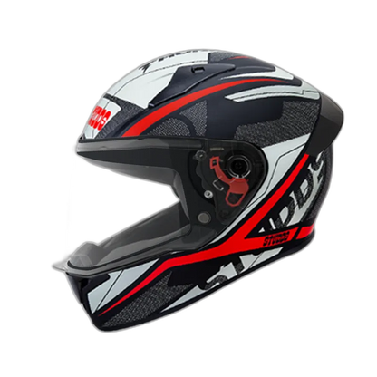 STUDDS Thunder D4 Matt Black N2 Full Face Helmet