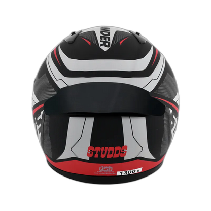 STUDDS Thunder D4 Matt Black N2 Full Face Helmet