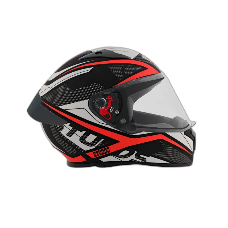STUDDS Thunder D4 Matt Black N2 Full Face Helmet