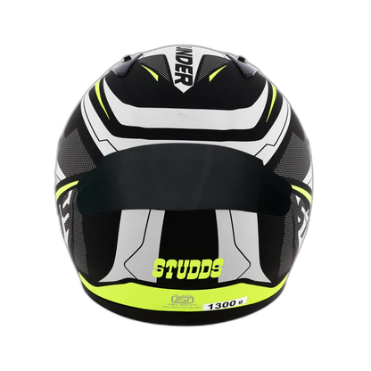 STUDDS Thunder D4 Matt Black N5 Full Face Helmet