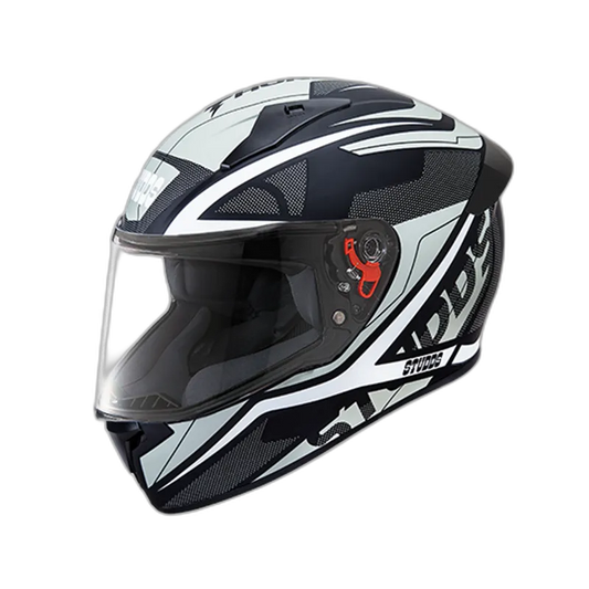 STUDDS Thunder D4 Matt Black N6 Full Face Helmet