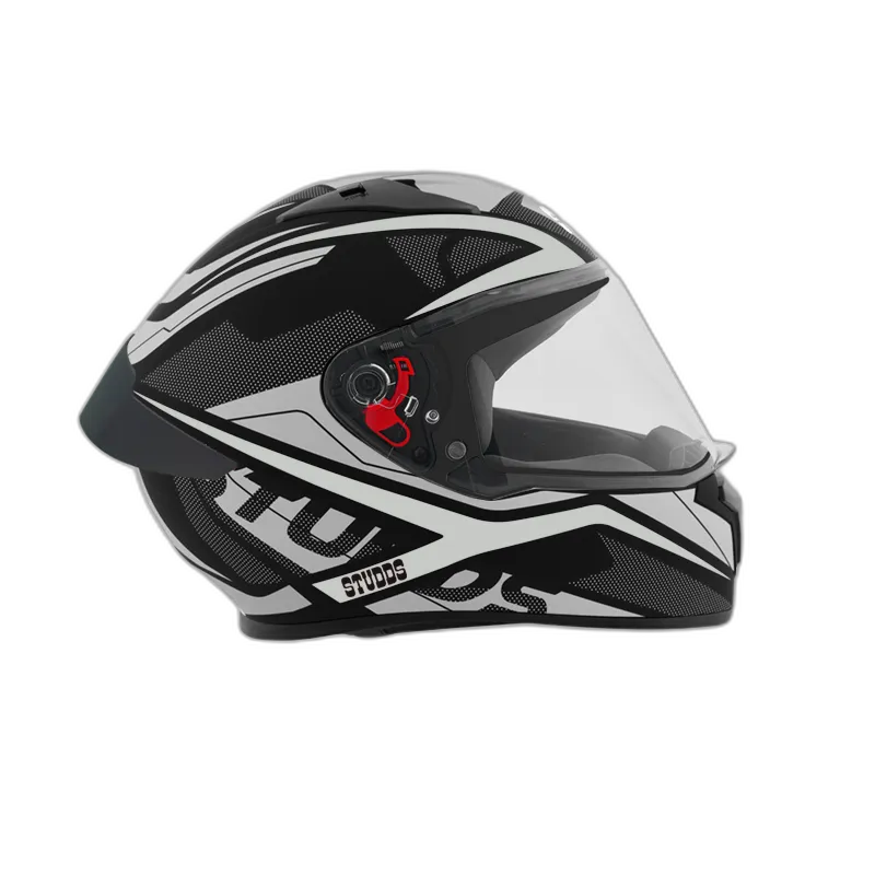 STUDDS Thunder D4 Matt Black N6 Full Face Helmet
