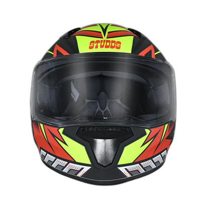 STUDDS Thunder D5 Black Red N5 Full Face Helmet