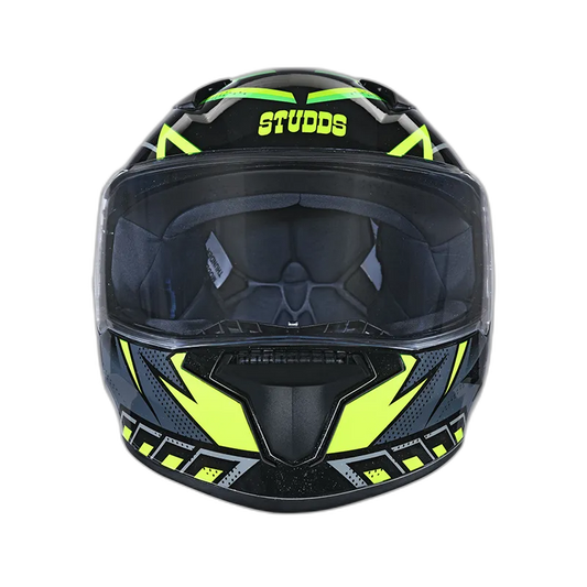 STUDDS Thunder D5 Black N5 Full Face Helmet