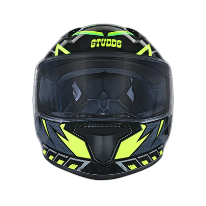 STUDDS Thunder D5 Black N5 Full Face Helmet