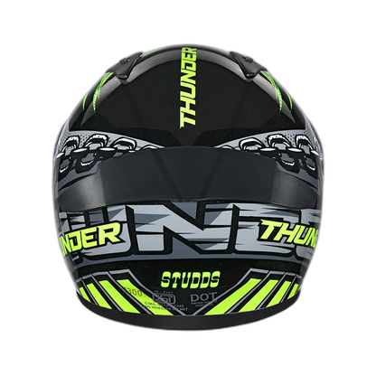 STUDDS Thunder D5 Black N5 Full Face Helmet