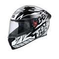 STUDDS Thunder D5 Black N6 Full Face Helmet