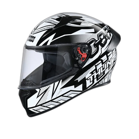 STUDDS Thunder D5 Black N6 Full Face Helmet