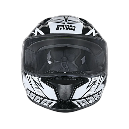 STUDDS Thunder D5 Black N6 Full Face Helmet