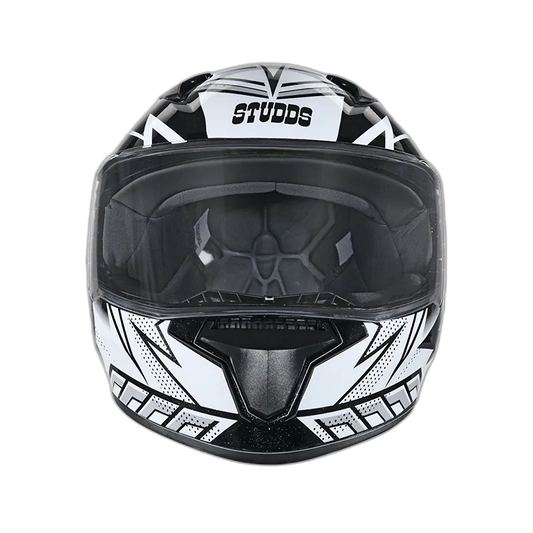 STUDDS Thunder D5 Black N6 Full Face Helmet