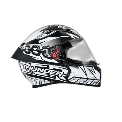 STUDDS Thunder D5 Black N6 Full Face Helmet