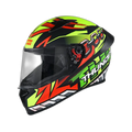 STUDDS Thunder D5 Matt Black Red N5 Full Face Helmet