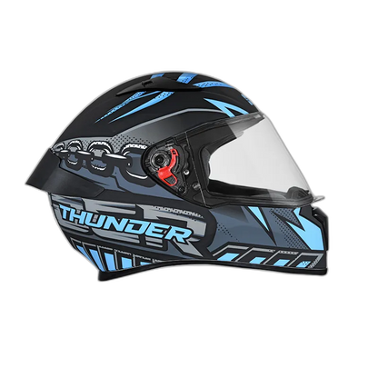 STUDDS Thunder D5 Matt Black N1 Full Face Helmet