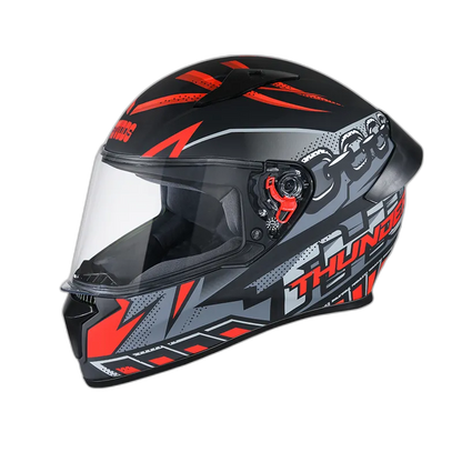 STUDDS Thunder D5 Matt Black N2 Full Face Helmet