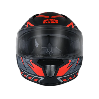 STUDDS Thunder D5 Matt Black N2 Full Face Helmet