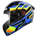 STUDDS Thunder D6 Black Orng N1 Full Face Helmet