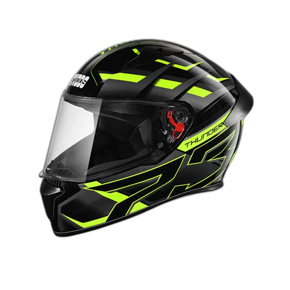 STUDDS Thunder D6 Black Grey N5 Full Face Helmet