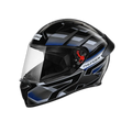 STUDDS Thunder D6 Black Grey N6 Full Face Helmet