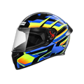 STUDDS Thunder D6 Black Orange N1 Full Face Helmet
