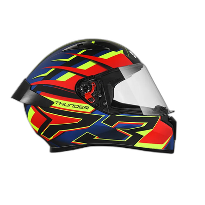 STUDDS Thunder D6 Matt Black Red N1 Full Face Helmet
