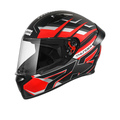 STUDDS Thunder D6 Matt Black Red N4 Full Face Helmet
